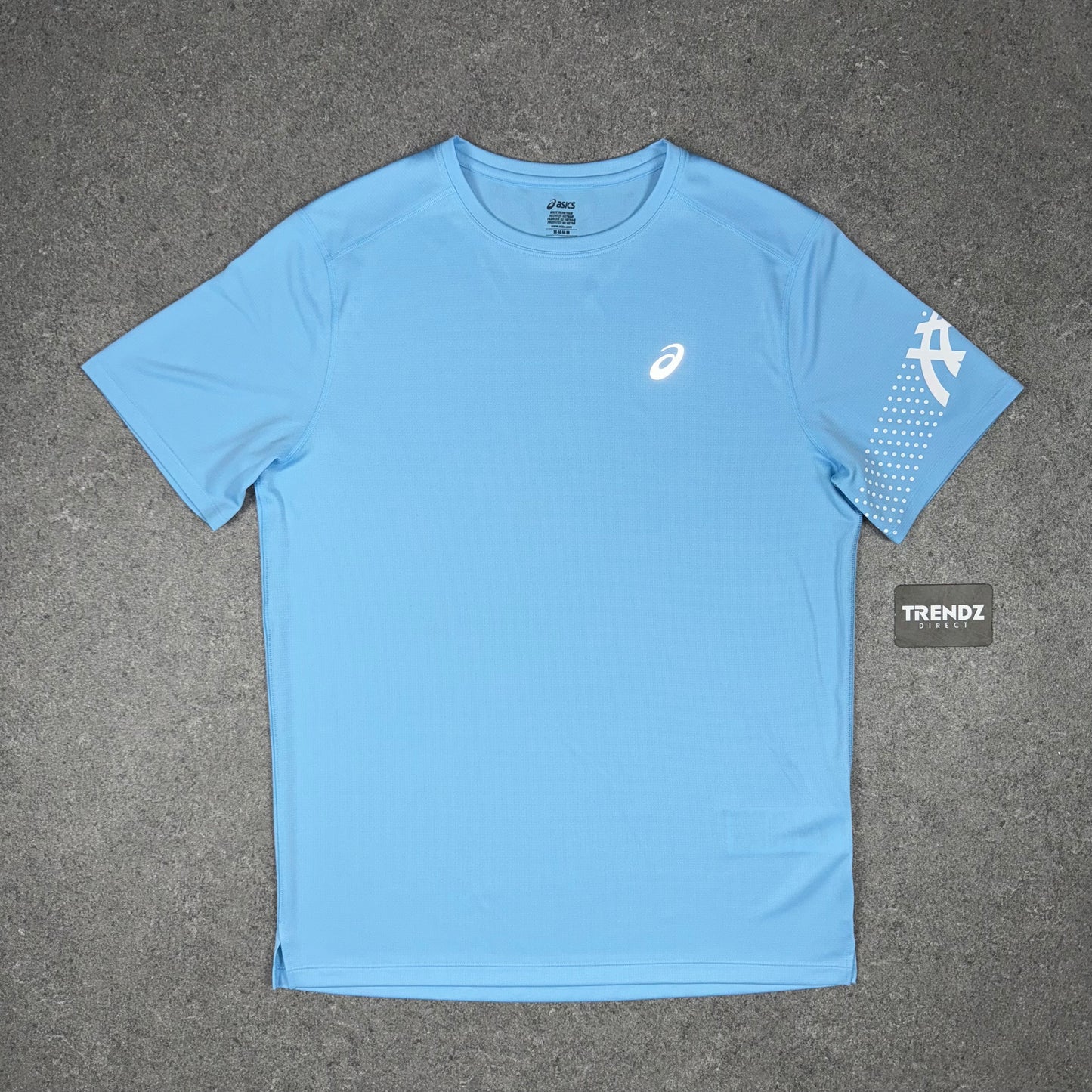 ASICS ICON T-SHIRT & PERFORMANCE SHORTS SET - ARCTIC BLUE