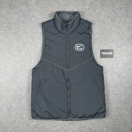 NIKE THERMA-FIT AIR REPEL GILET - GREY