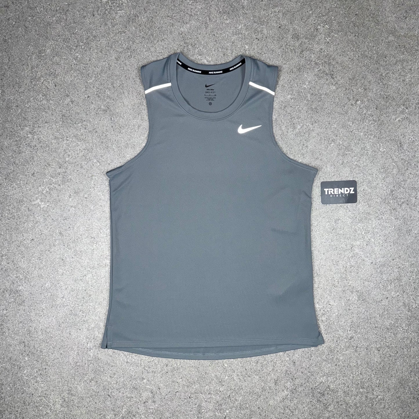 NIKE MILER VEST - GREY