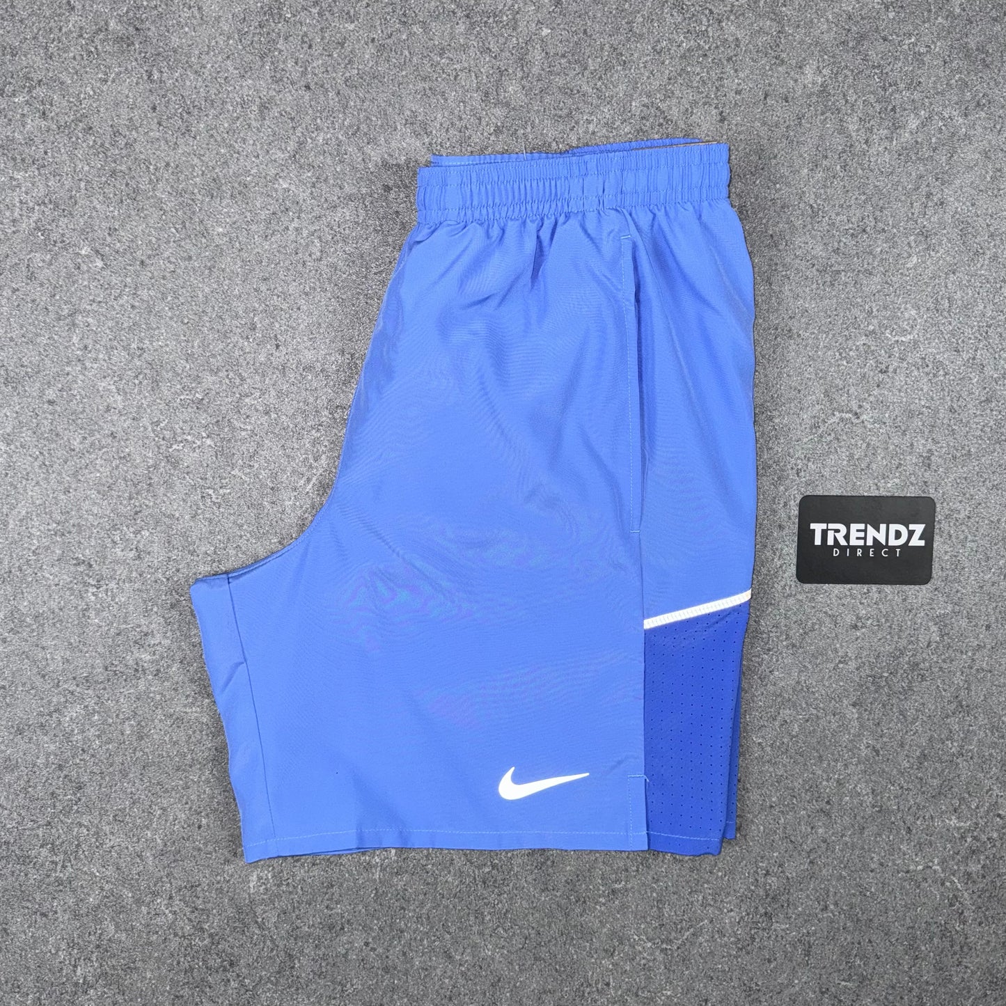 NIKE MILER T-SHIRT & MILER SHORTS SET - BLUE PULSE