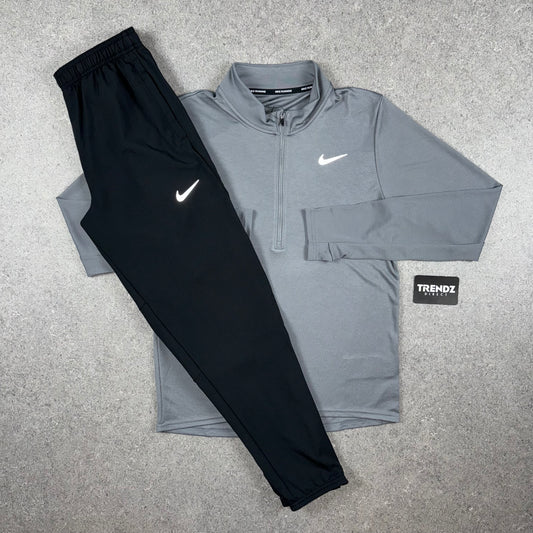 NIKE PACER HALF ZIP TRACKSUIT - GREY