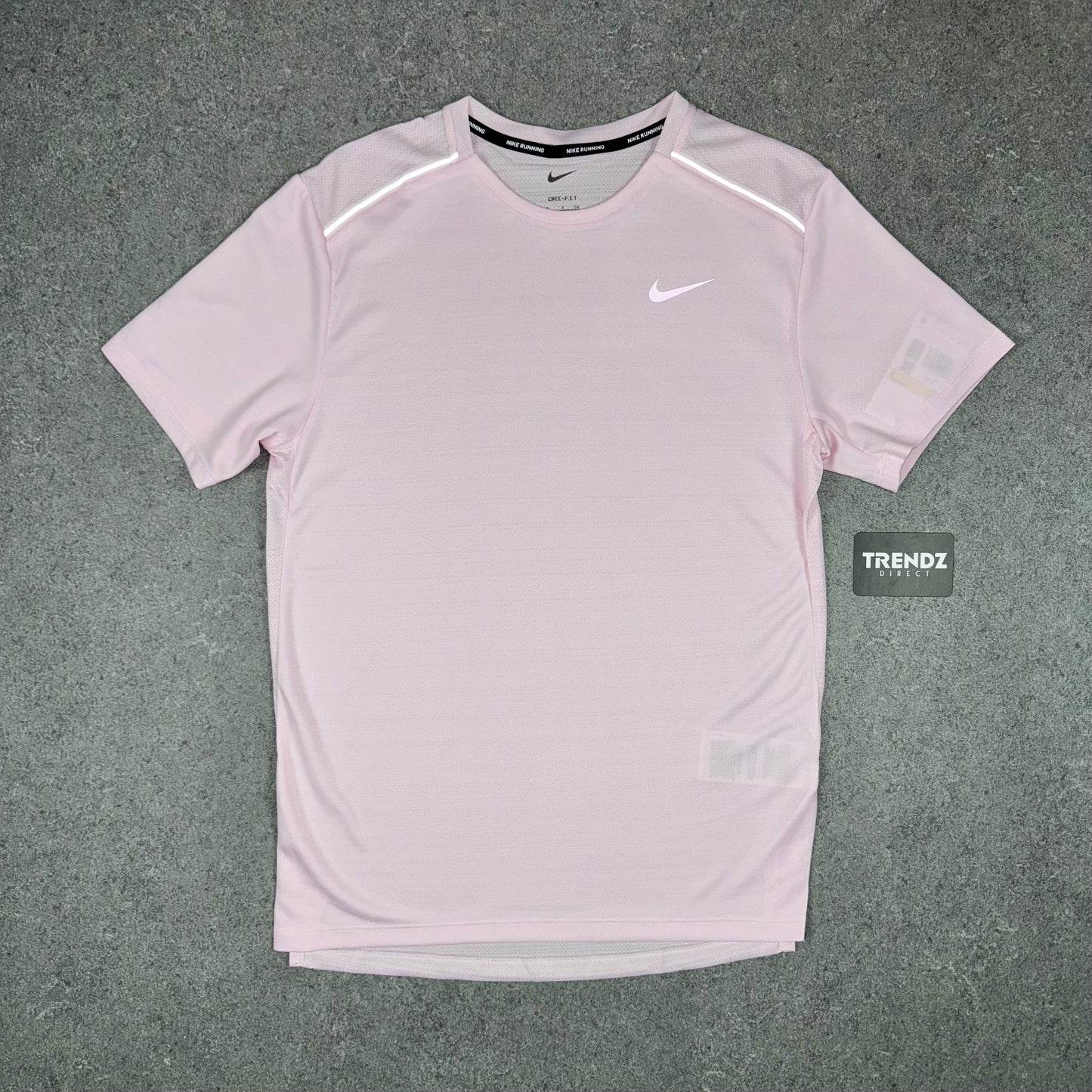 NIKE MILER & CHALLENGER SHORTS SET - PINK FOAM/GREY