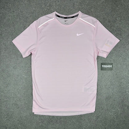 NIKE MILER & CHALLENGER SHORTS SET - PINK FOAM/GREY