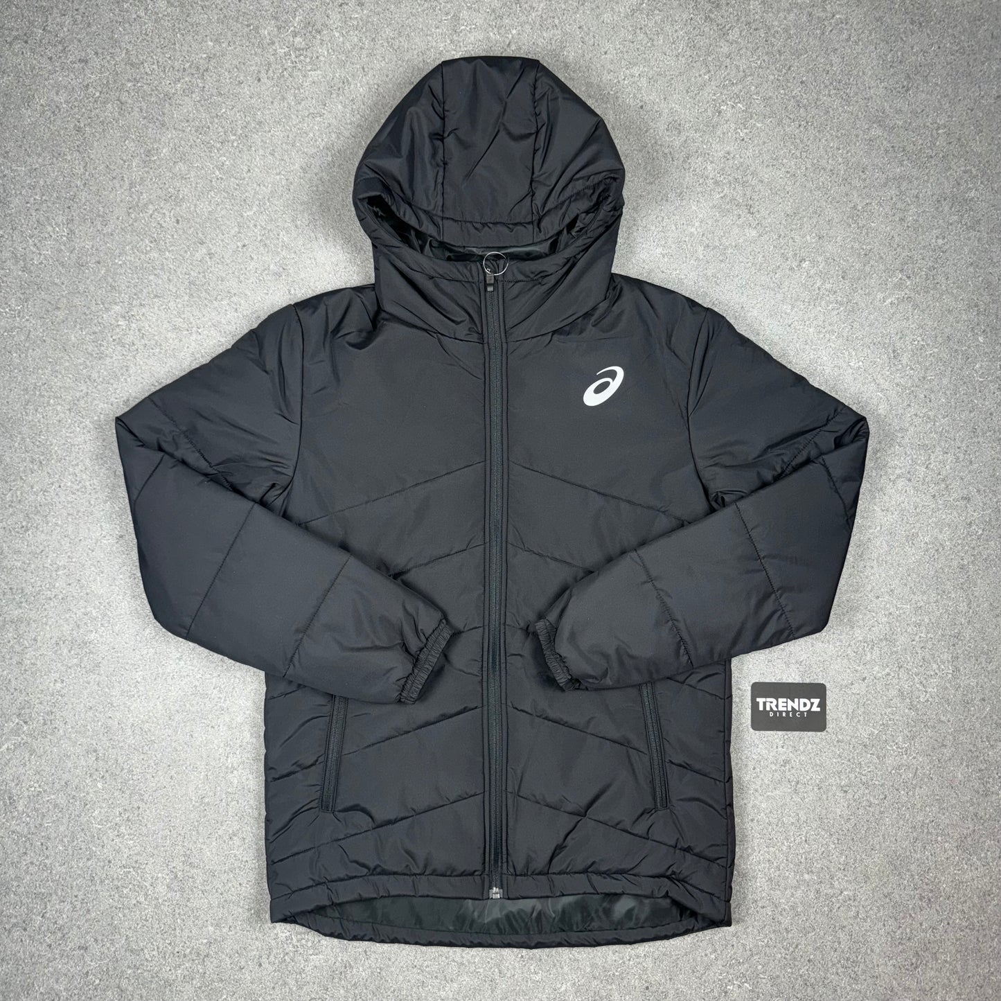 ASICS PUFFER JACKET - BLACK