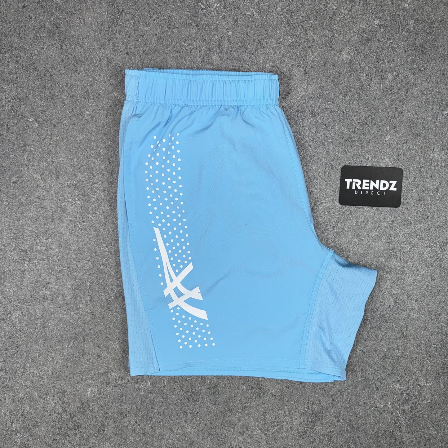 ASICS ICON T-SHIRT & SHORTS SET - ARCTIC BLUE