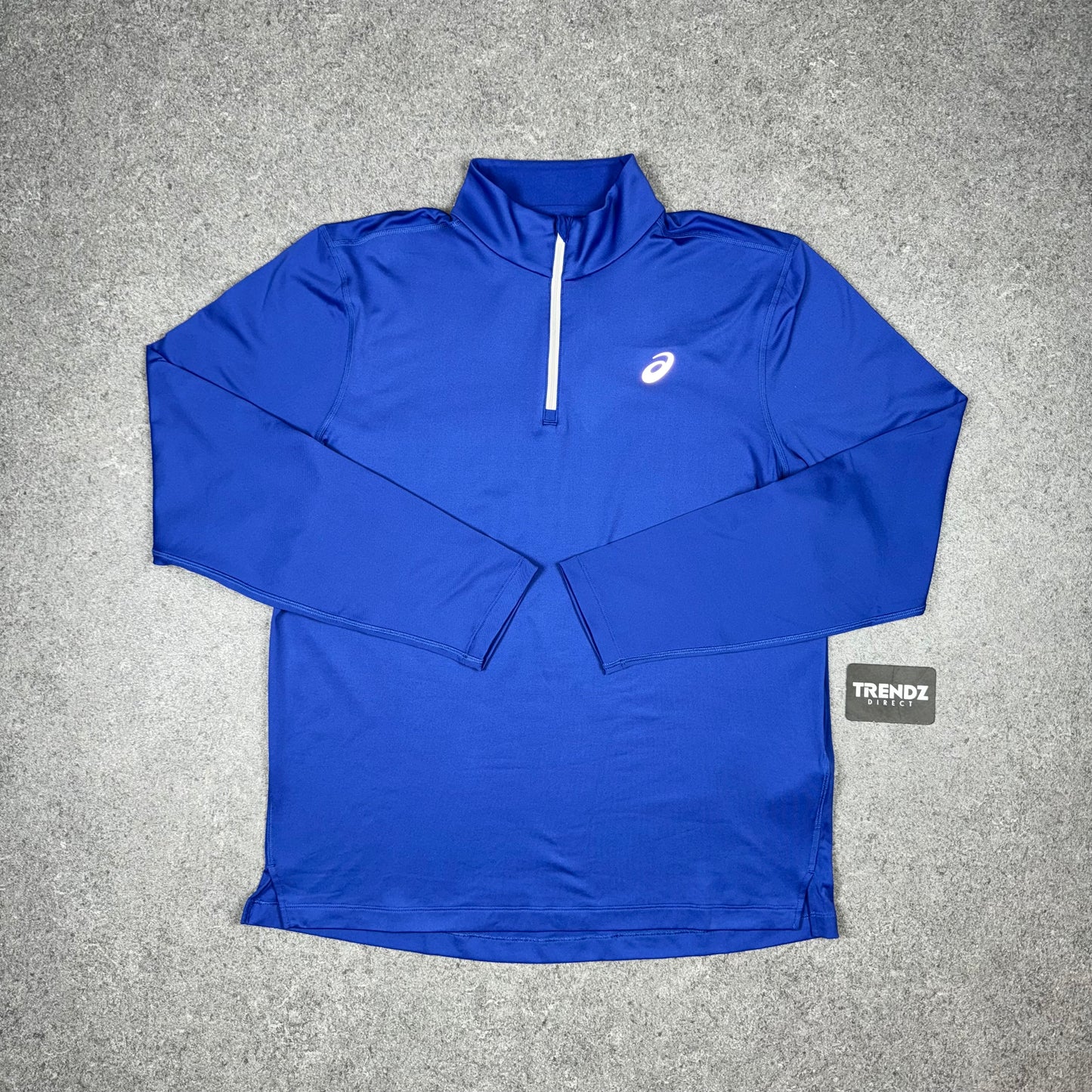 ASICS CORE HALF ZIP - BLUE