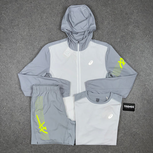 ASICS ICON TRIO SET - GREY/VOLT