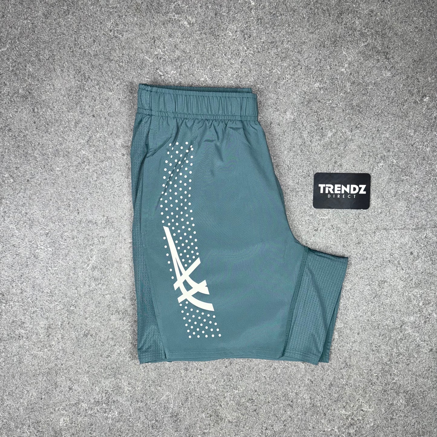 ASICS ICON SHORTS - FOGGY TEAL