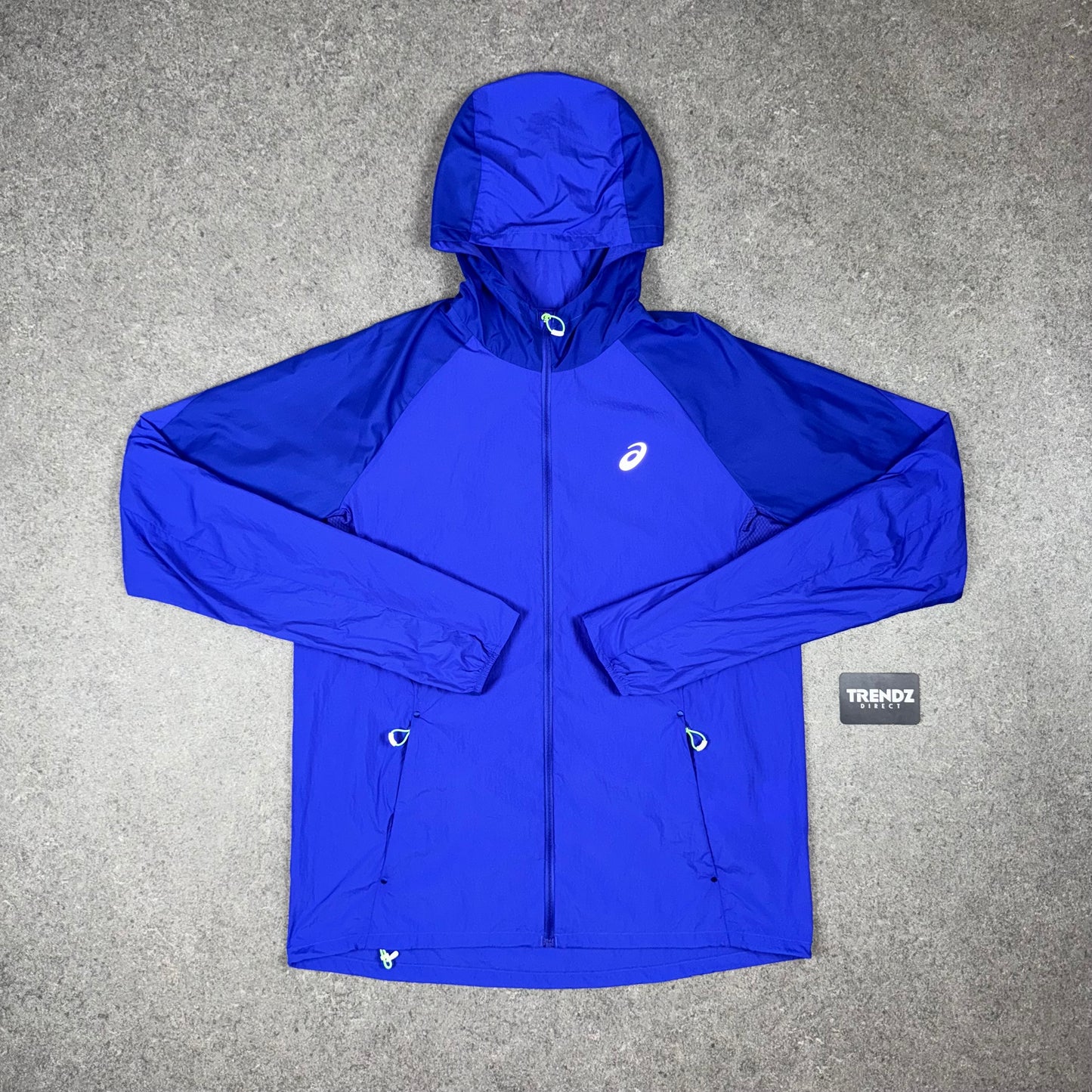 ASICS ROAD PACKABLE JACKET - COBALT BURST