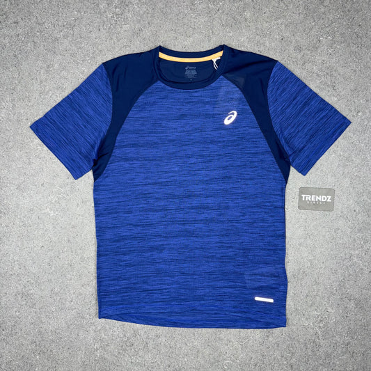 ASICS ROAD T-SHIRT - BLUE