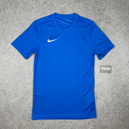 NIKE DRI-FIT T-SHIRT & SHORTS SET - ROYAL BLUE
