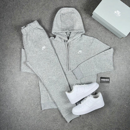 NIKE CLUB FLEECE TRACKSUIT - GREY