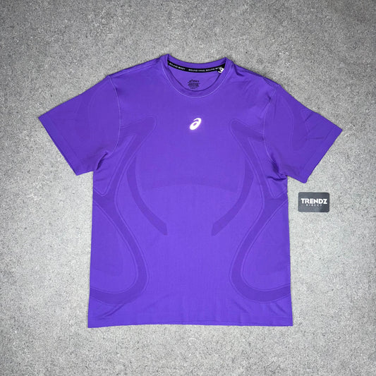 ASICS SEAMLESS T-SHIRT - PURPLE