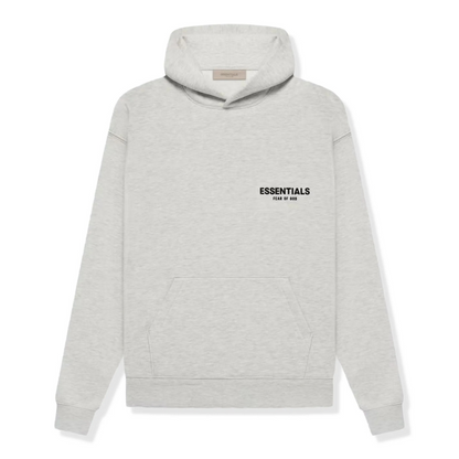 FEAR OF GOD ESSENTIALS HOODIE - LIGHT HEATHER OATMEAL (SS22)