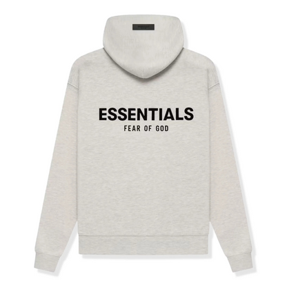 FEAR OF GOD ESSENTIALS HOODIE - LIGHT HEATHER OATMEAL (SS22)