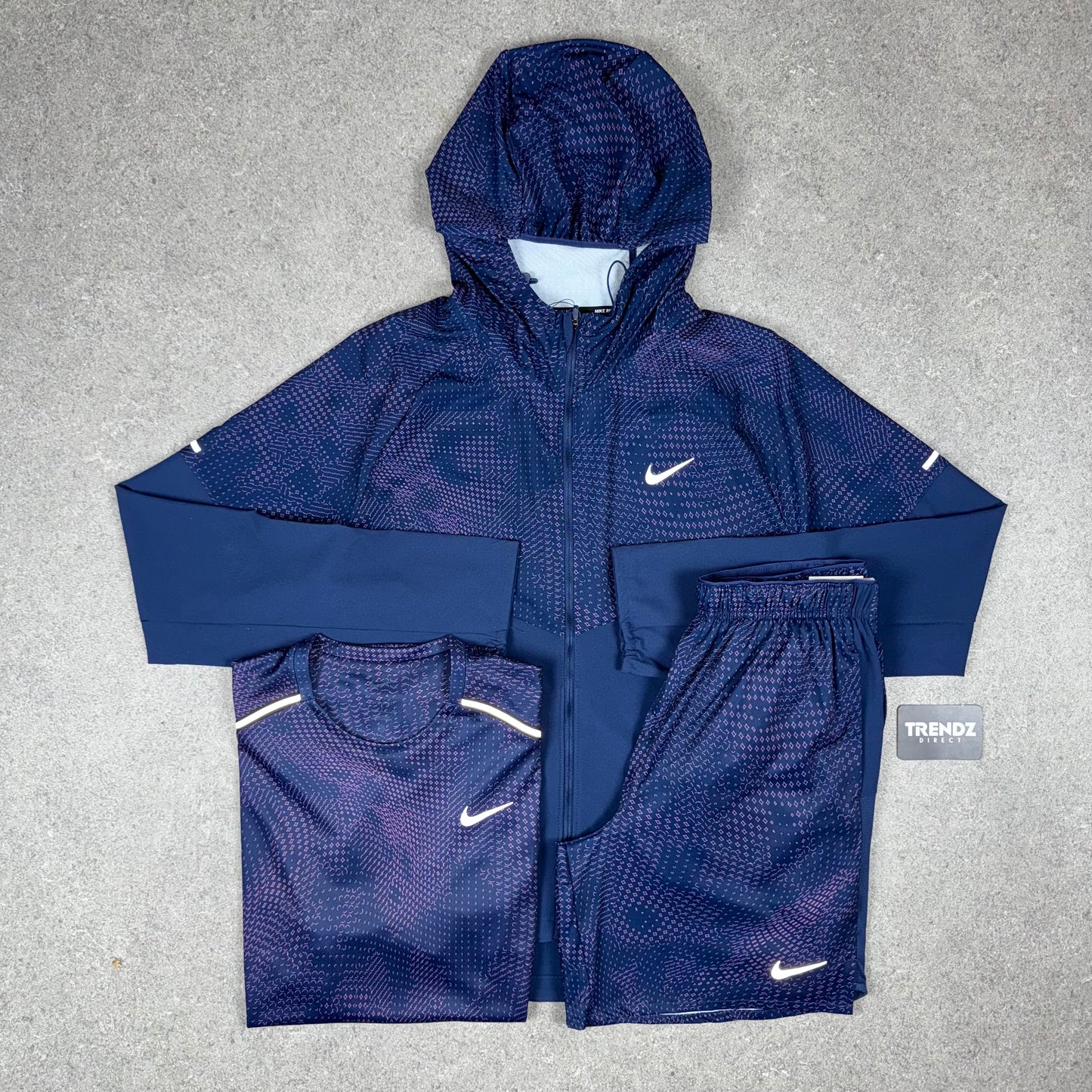 NIKE ECLIPSE TRIO SET - NAVY/PINK