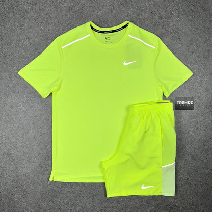 NIKE UV WINDBREAKER TRIO SET - VOLT/BLUE