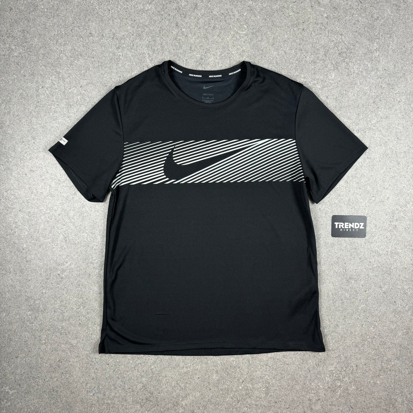 NIKE MILER FLASH - BLACK