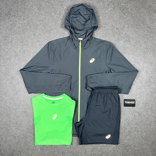 ASICS CORE TRIO SET - GREY/GREEN