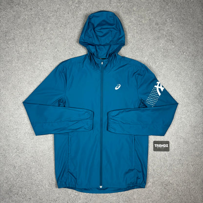 ASICS ICON WINDBREAKER JACKET - TEAL