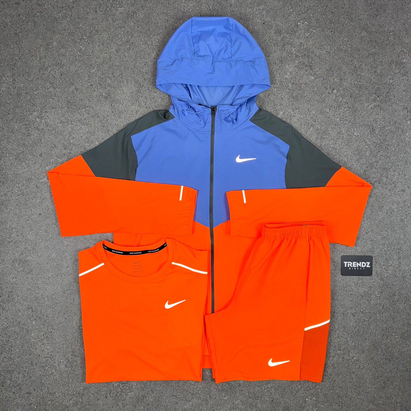 NIKE UV WINDBREAKER TRIO SET - ORANGE