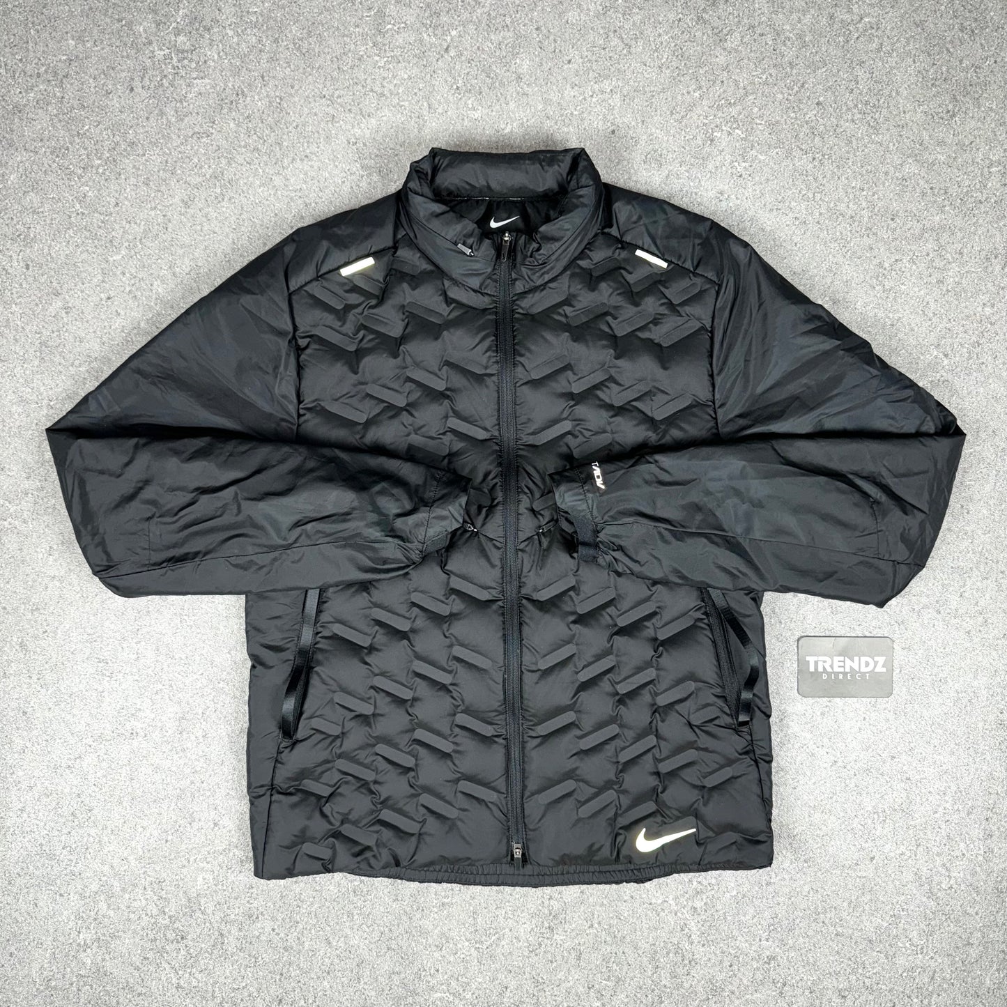 NIKE THERMA-FIT AEROLOFT JACKET - BLACK