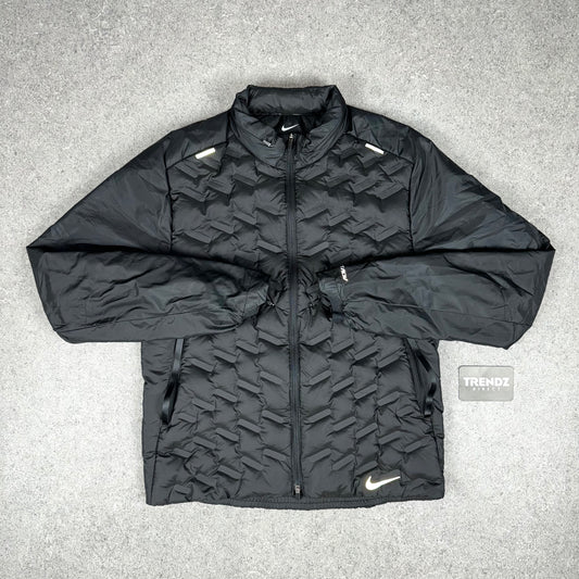 NIKE THERMA-FIT AEROLOFT JACKET - BLACK