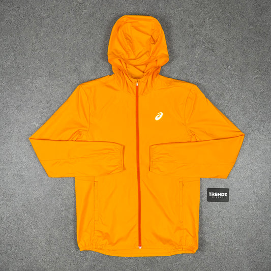 ASICS CORE WINDBREAKER JACKET - ORANGE