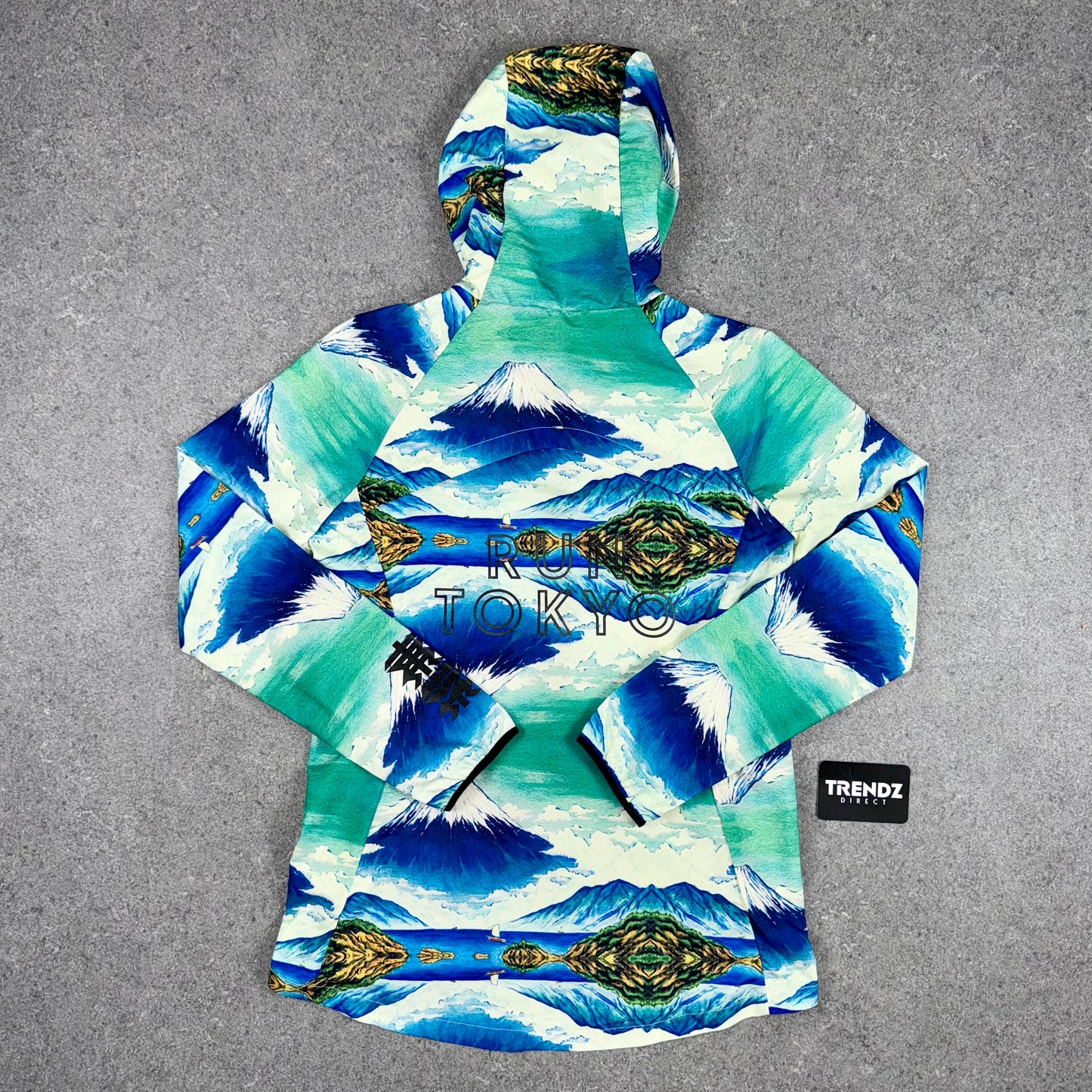 NIKE EXCLUSIVE TOKYO WINDRUNNER - BLUE/GREEN