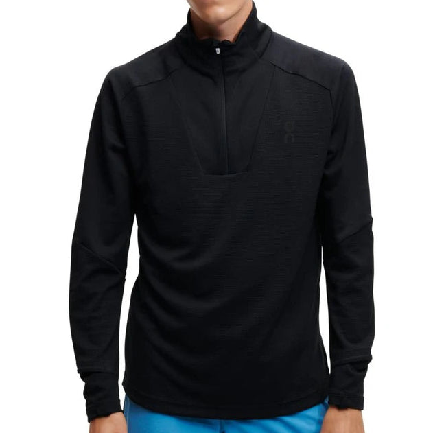 ON RUNNING CLIMATE HALF ZIP - BLACK