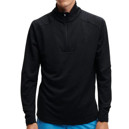 ON RUNNING CLIMATE HALF ZIP - BLACK