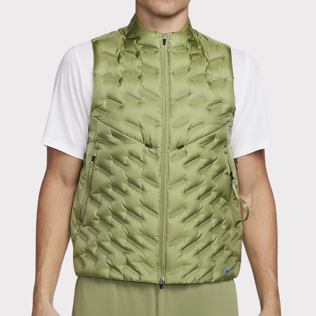 NIKE THERMA-FIT AEROLOFT GILET - KHAKI