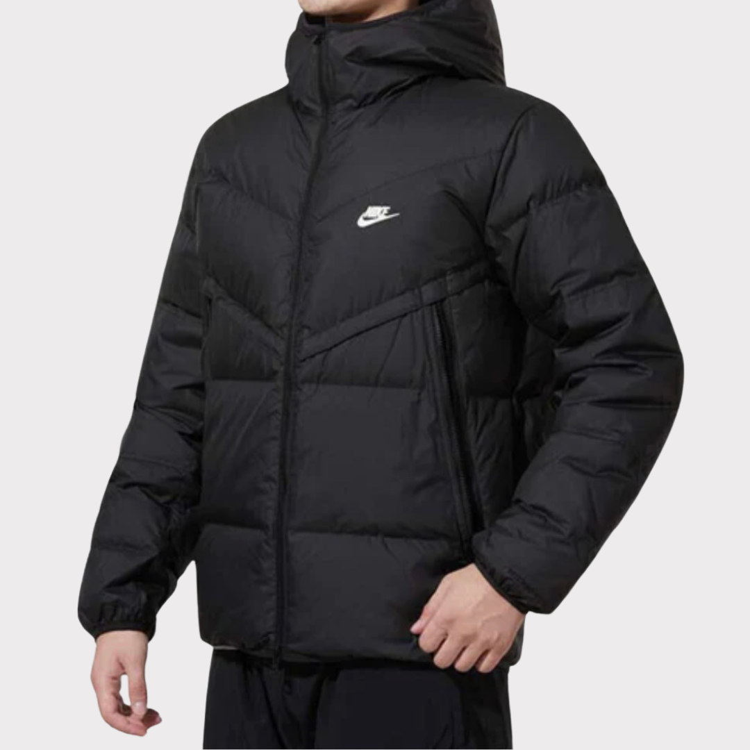 NIKE STORM-FIT PUFFER JACKET - CHARCOAL/BLACK