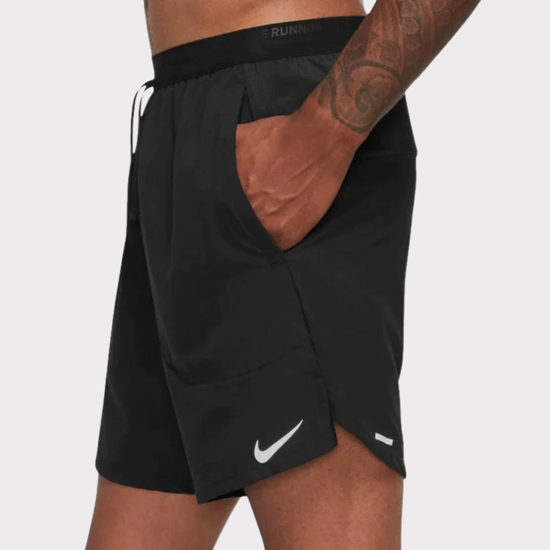 NIKE FLEX STRIDE SHORTS - BLACK