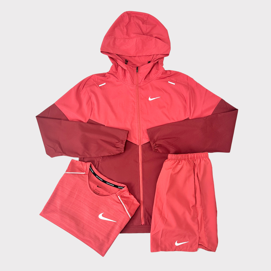 NIKE UV WINDBREAKER - ADOBE RED